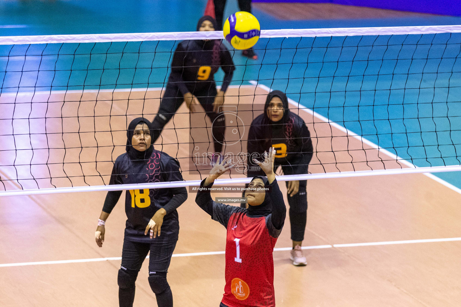 Volleyball Association Cup 2022-Women's Division-Match Day 4 was held in Male', Maldives on Friday, 27th May 2022 at Social Center Indoor Hall. Photos By: Ismail Thoriq/images.mv