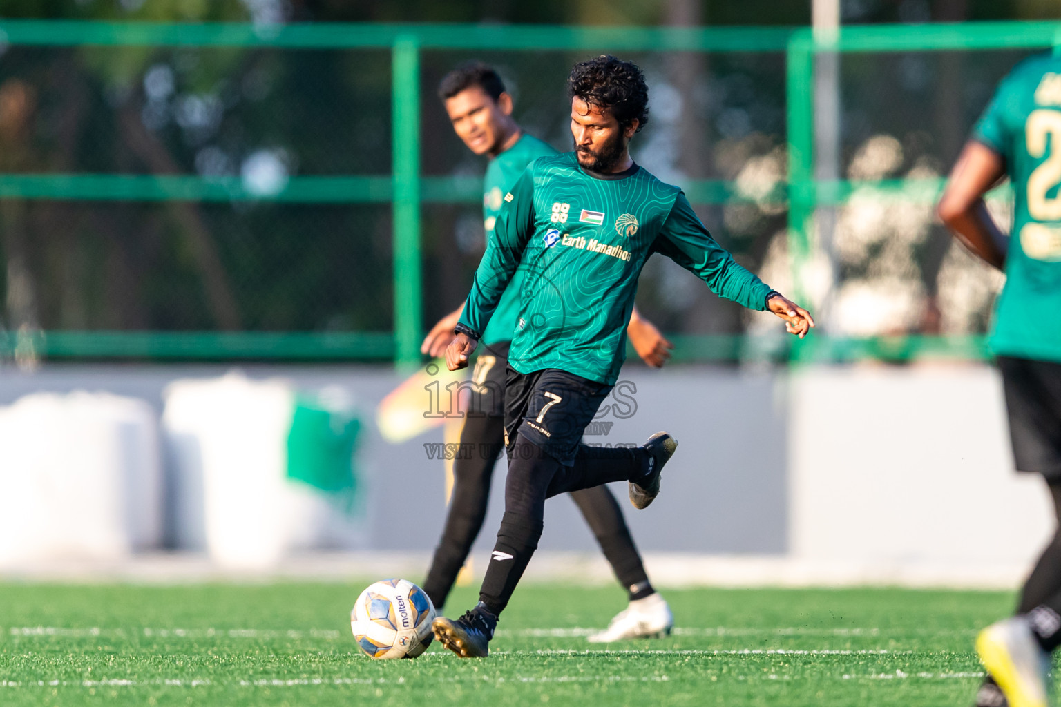 Baburu SC vs Kanmathi Juniors from Semi Final of Manadhoo Council Cup 2024 in N Manadhoo Maldives on Sunday, 25th February 2023. Photos: Nausham Waheed / images.mv