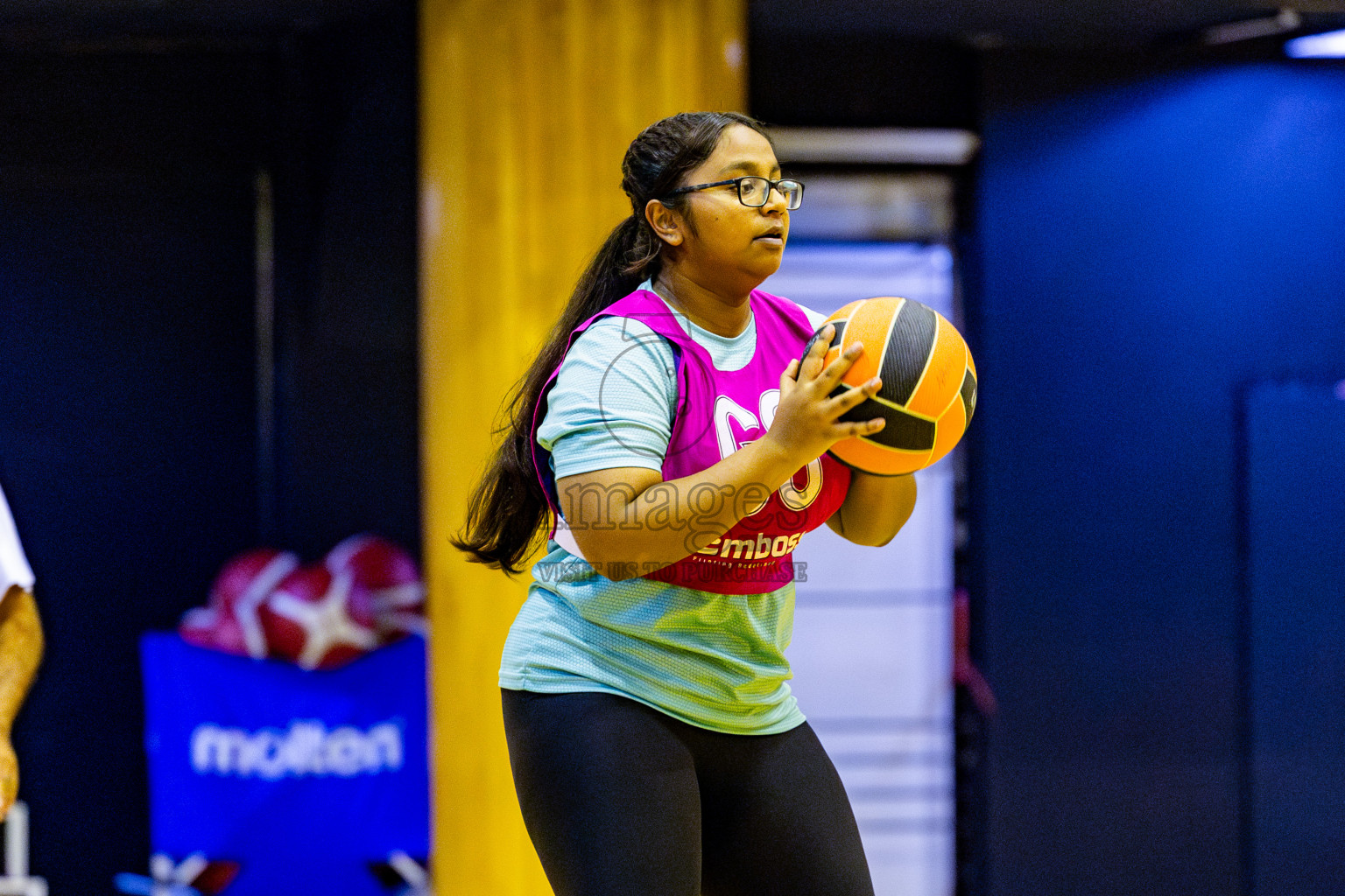 MV Netters vs Club Matrix in Day 4 of 21st National Netball Tournament was held in Social Canter at Male', Maldives on Sunday, 19th May 2024. Photos: Nausham Waheed / images.mv