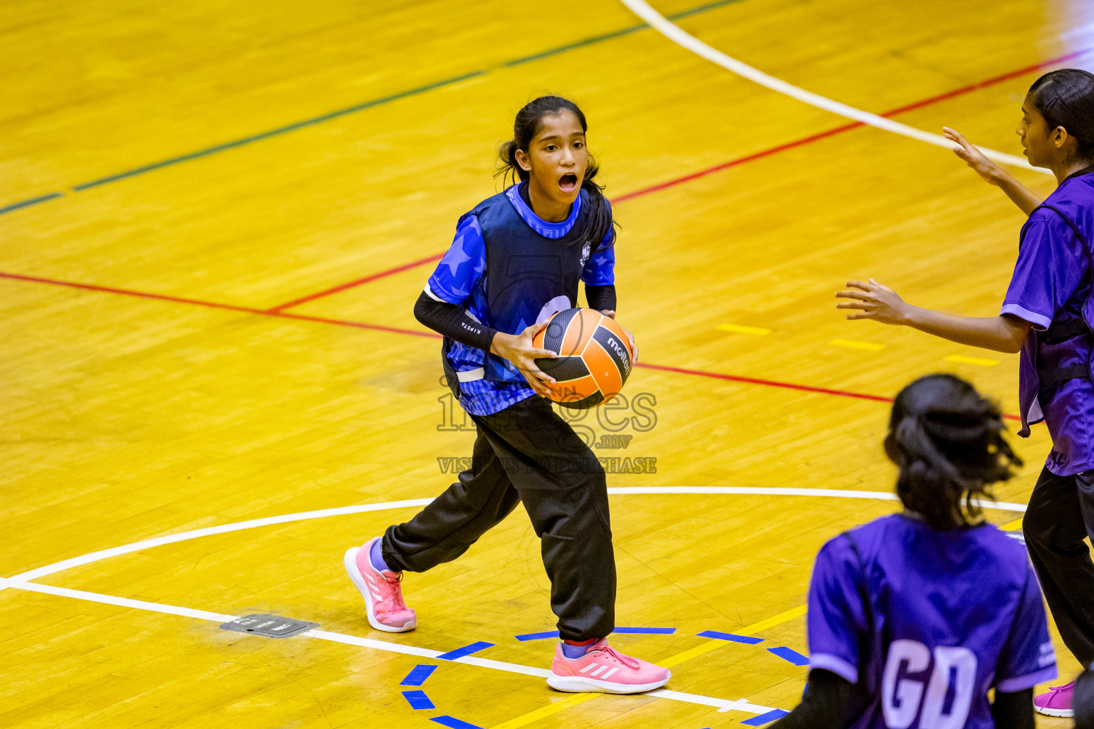 Day 7 of 25th Inter-School Netball Tournament was held in Social Center at Male', Maldives on Saturday, 17th August 2024. Photos: Nausham Waheed / images.mv