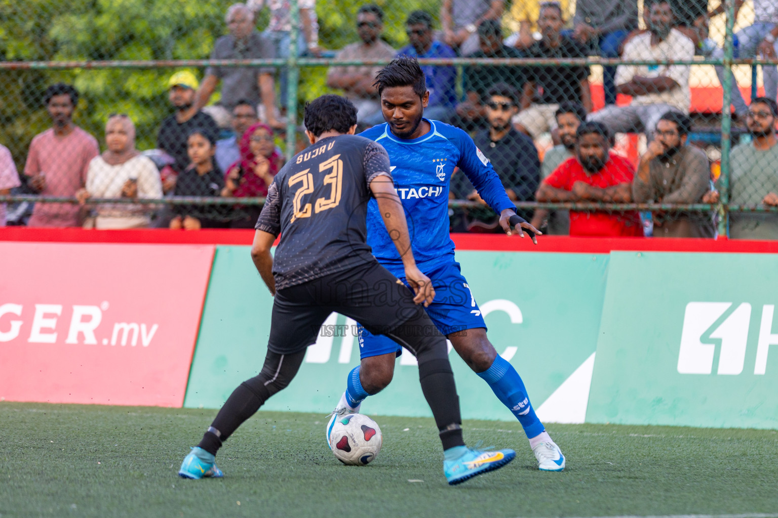 STO RC vs AVSEC RC in Club Maldives Cup 2024 held in Rehendi Futsal Ground, Hulhumale', Maldives on Saturday, 28th September 2024. 
Photos: Hassan Simah / images.mv