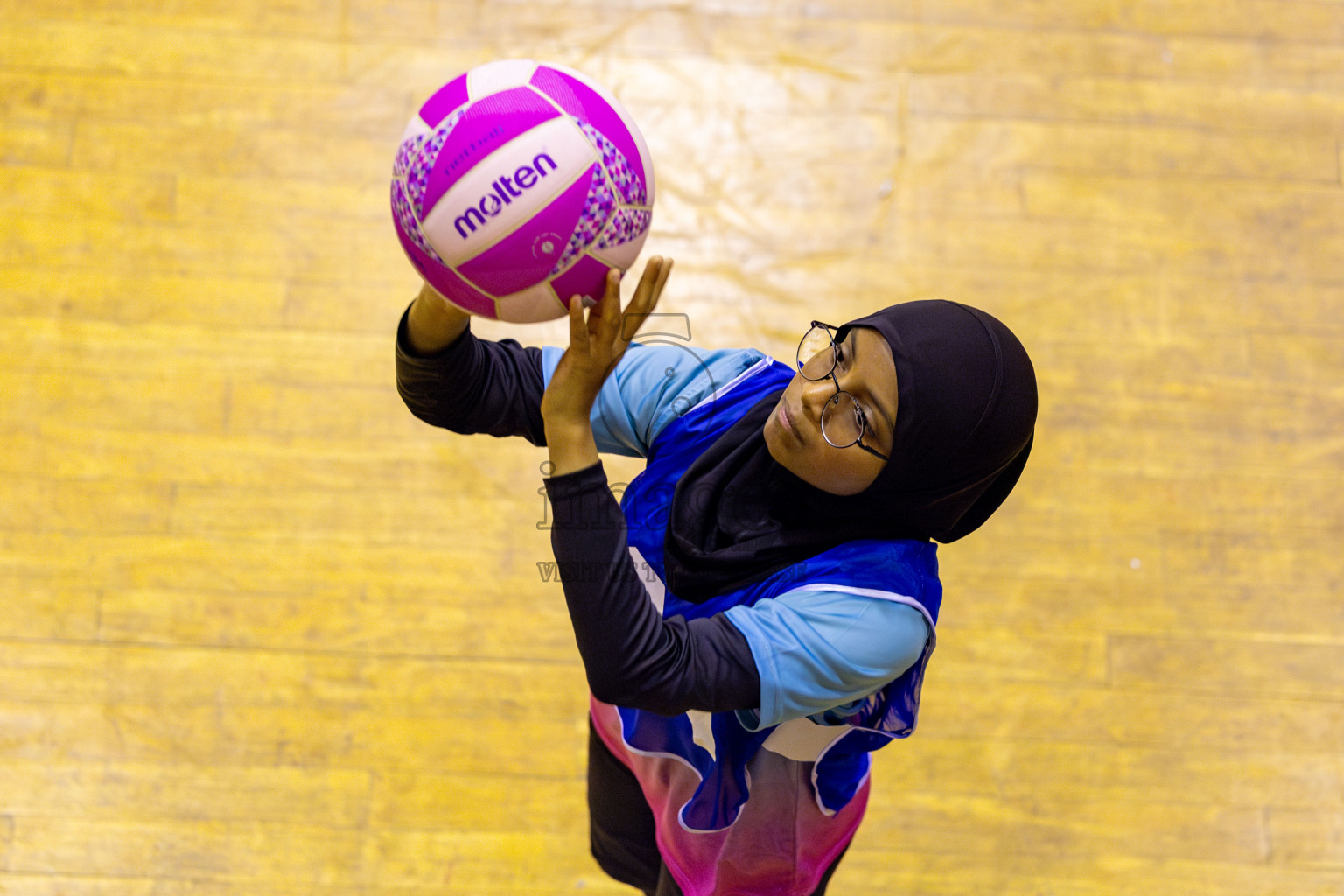 Young Netters B vs N Sports Academy B in Day 3 of 3rd Netball Junior Championship, held at Social Center on Tuesday, 21st January 2025 . Photos: Nausham Waheed / images.mv