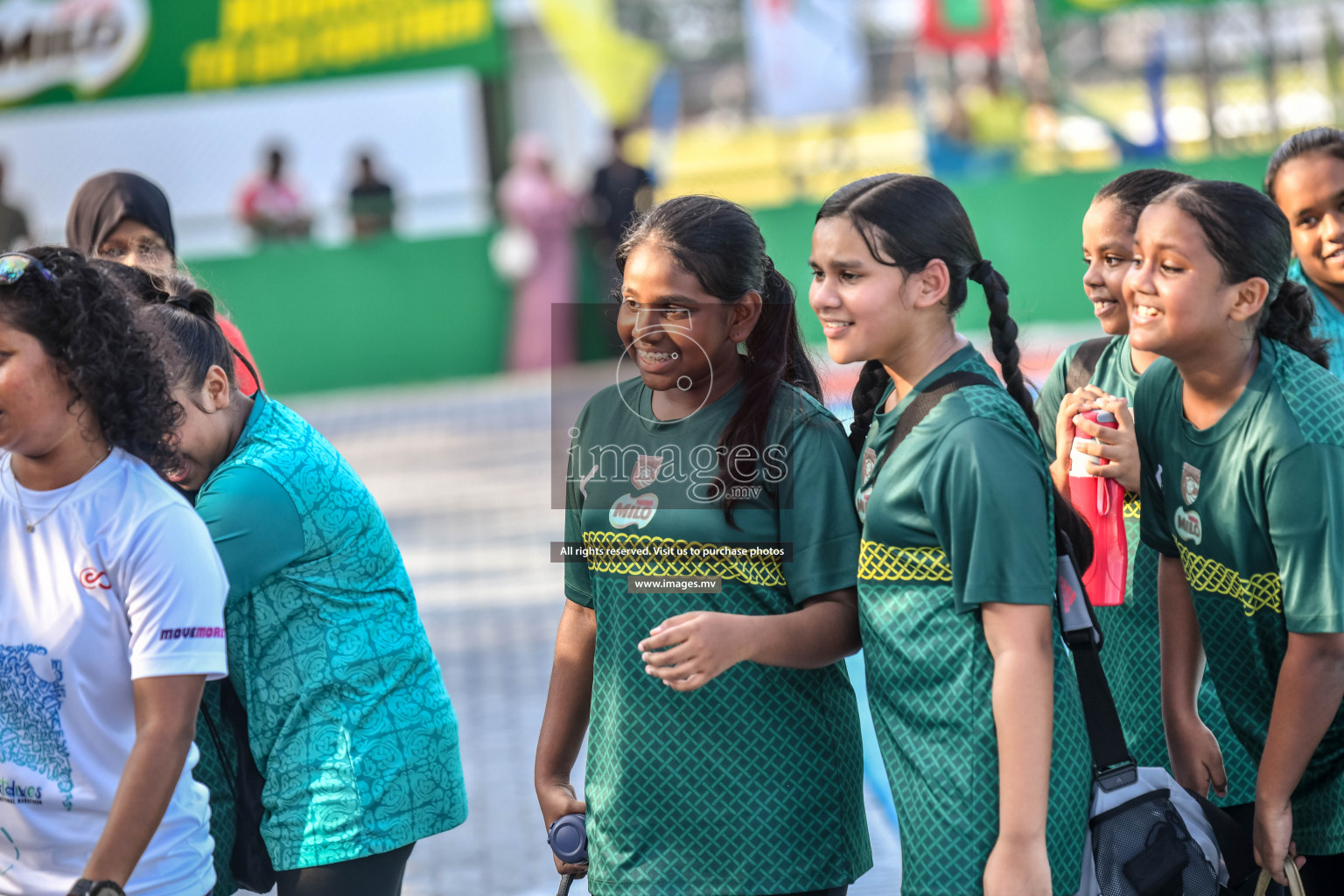 Day 7 of Junior Netball Championship 2022 on 11th March 2022 held in Male', Maldives. Photos by Nausham Waheed