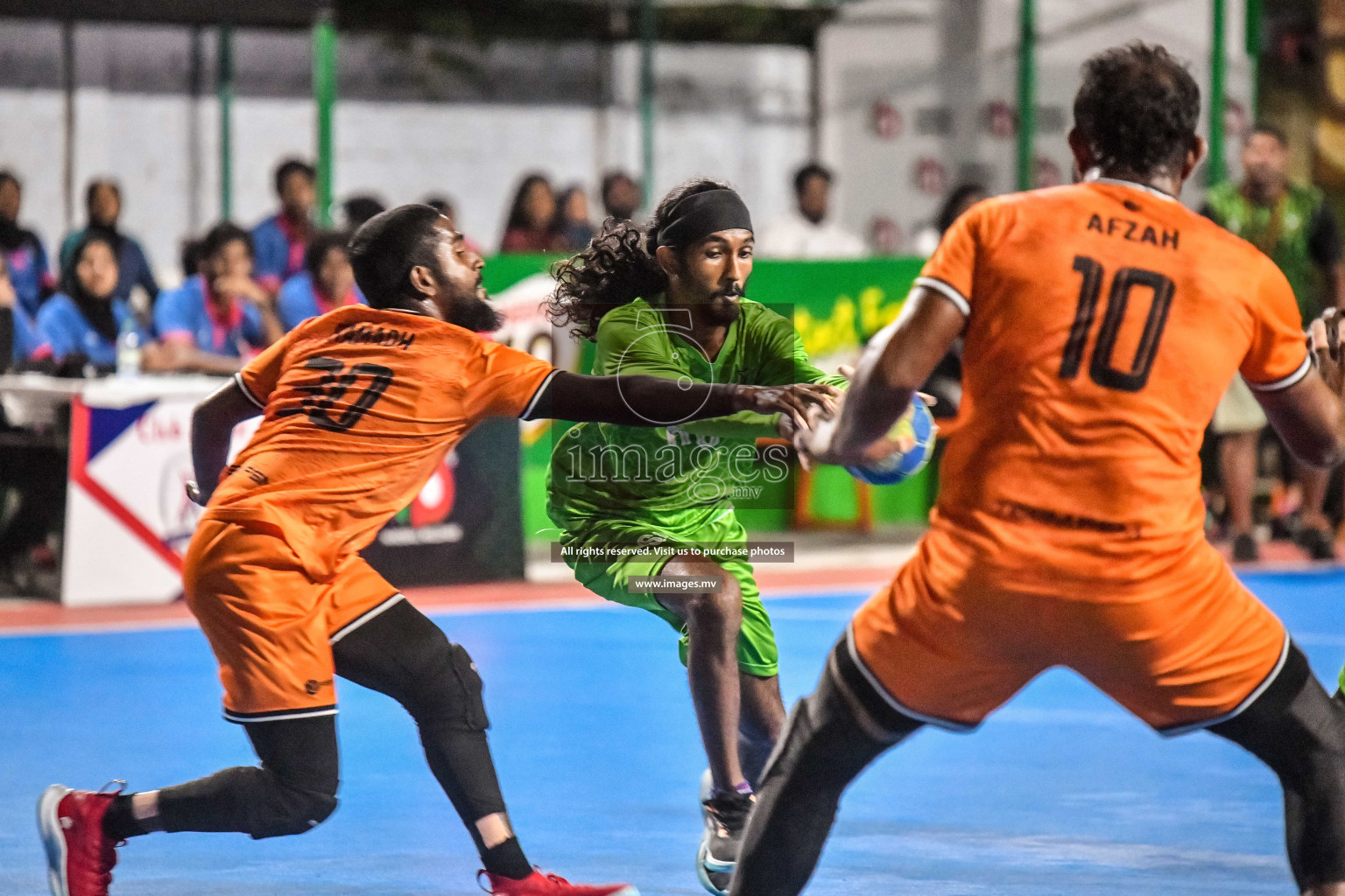 Final of Milo 6th Inter Office Handball Tournament 2022 - Photos by Nausham Waheed