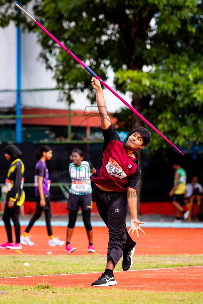 Day 6 of Inter-school Athletics Championship 2025 held in Ekuveni Synthetic Track, Male', Maldives on Sunday, 12th October 2025. Photos by: Nausham Waheed / Images.mv