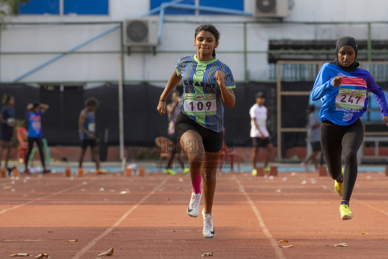 Day 1 of National Athletics Championship 2025 was held at Ekuveni Running Ground in Male', Maldives on Thursday, 14th August 2025. Photos: Hasni / images.mv