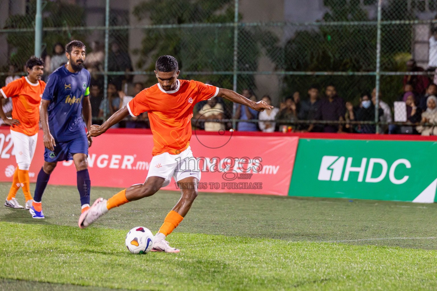 Club Immigration vs Dhiraagu
 in Club Maldives Cup 2024 held in Rehendi Futsal Ground, Hulhumale', Maldives on Tuesday, 24th September 2024. 
Photos: Hassan Simah / images.mv