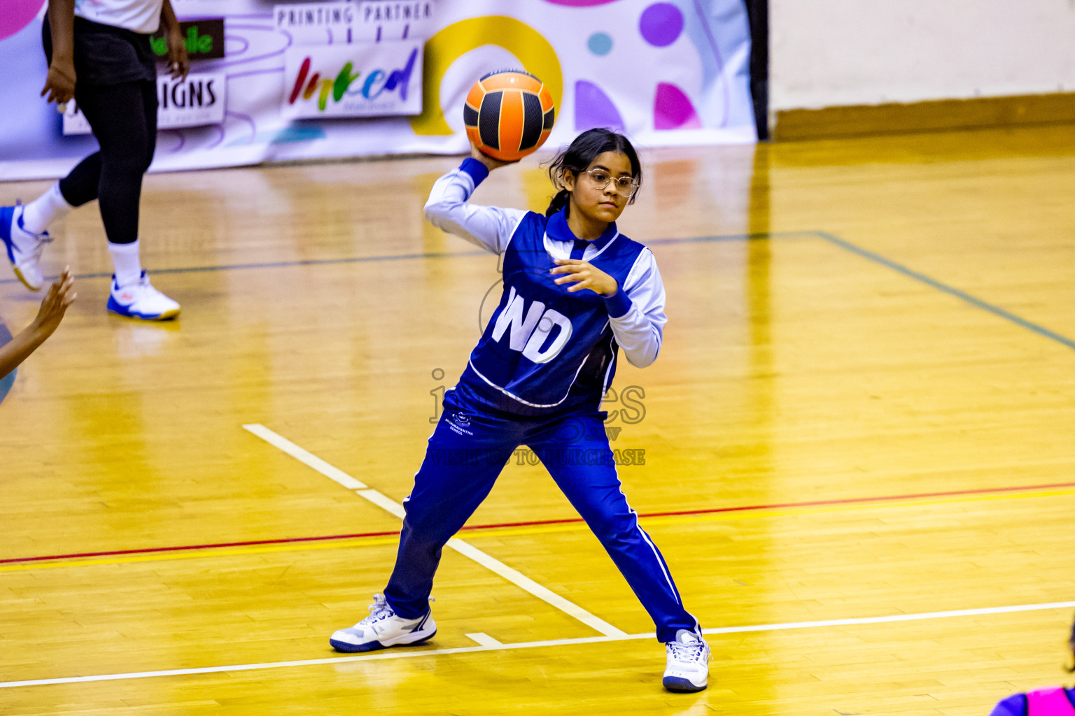 Day 7 of 25th Inter-School Netball Tournament was held in Social Center at Male', Maldives on Saturday, 17th August 2024. Photos: Nausham Waheed / images.mv