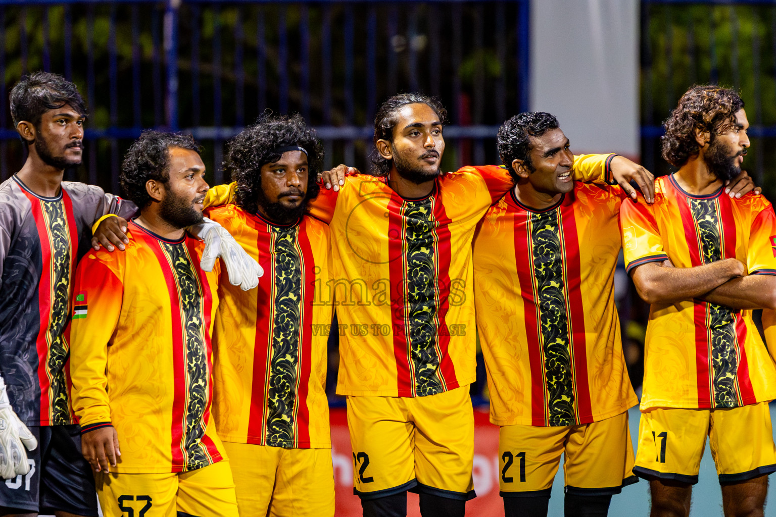 Eydhafushi vs Thulhaadhoo in Semi Finals of Better in Baa Futsal Fiesta 2025 Men's division held in B. Eydhafushi, Maldives on Saturday, 15th November 2025. Photos: Nausham Waheed / images.mv