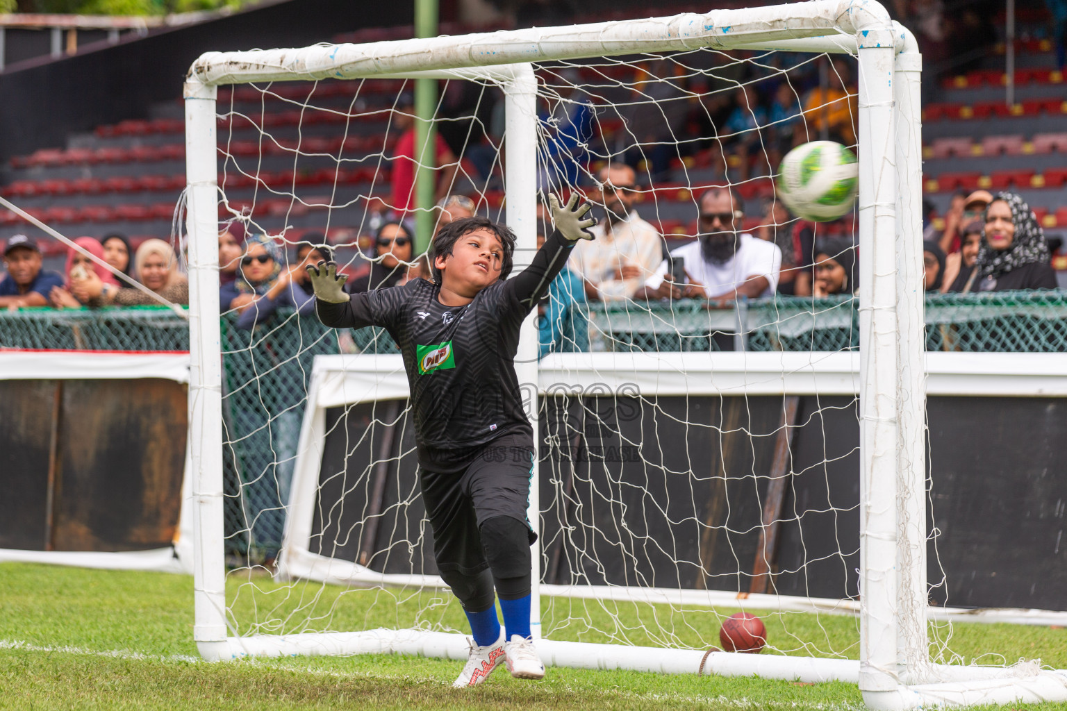 Day 2 of MILO Kids Football Fiesta was held at National Stadium in Male', Maldives on Saturday, 24th February 2024.