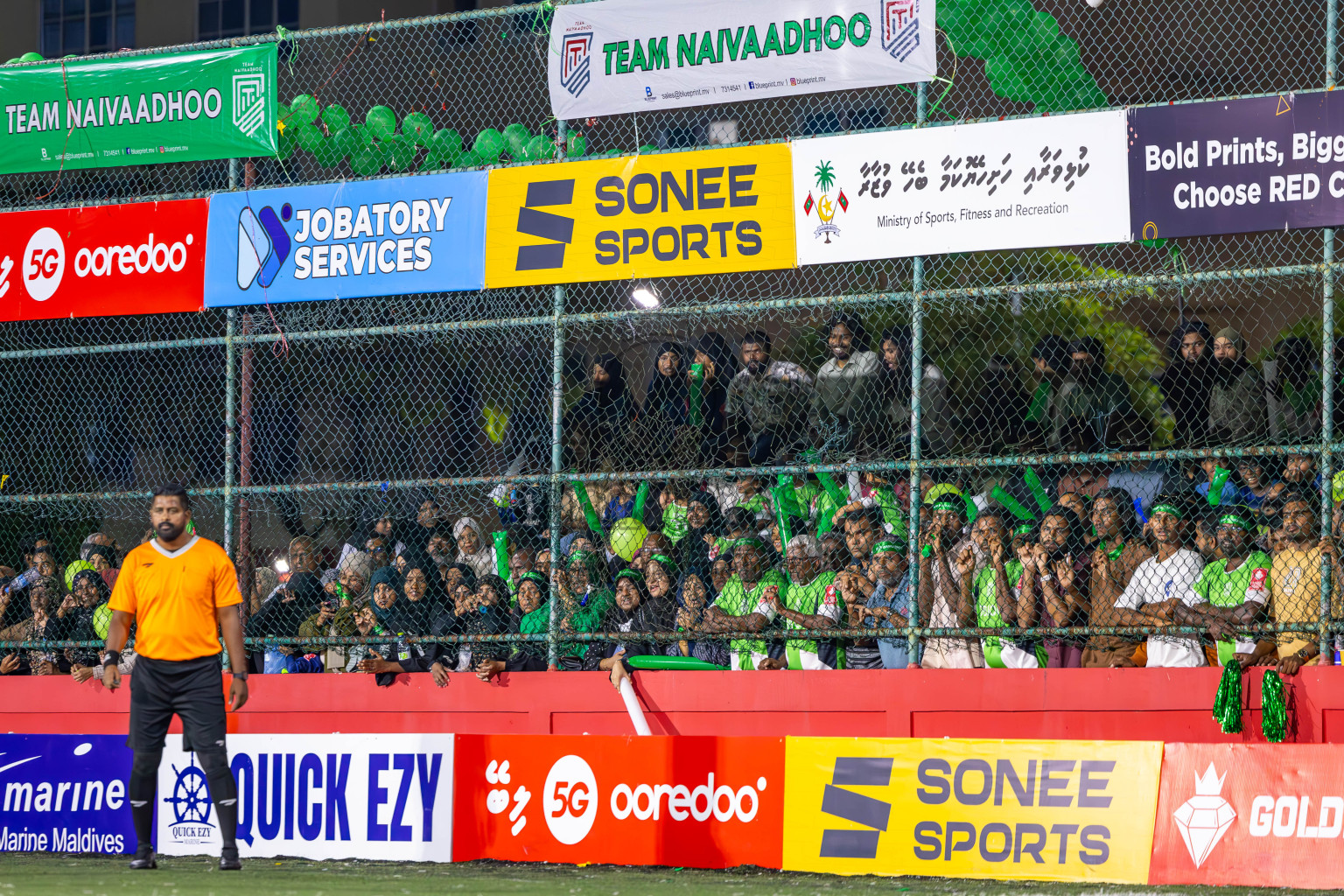 HDh Naivaadhoo vs HDh Neykurendhoo in Haa Dhaalu Atoll Finals Day 28 of Golden Futsal Challenge 2025 was held on Saturday , 1st February 2025, in Hulhumale', Maldives. Photos: Ismail Thoriq / images.mv