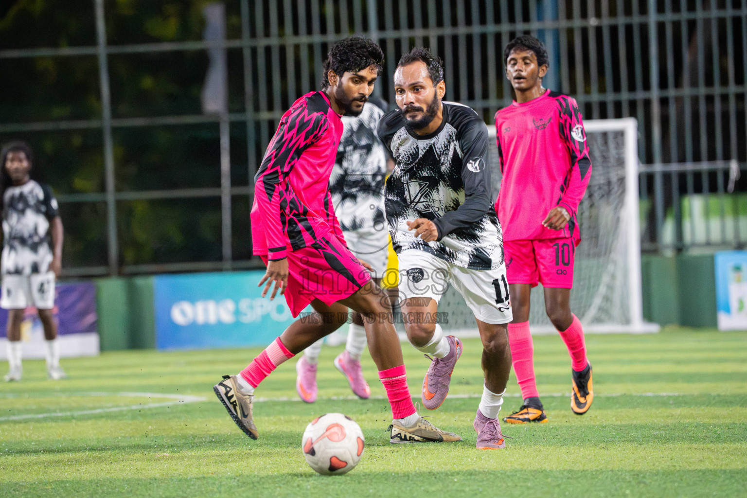 BG SC VS Goalhians in Day 3 - Fonadhoo Youth Futsal Challenge 2025 held in Fonadhoo Futsal Stadium, L. Fonadhoo, Maldives on Tuesdat, 28th October 2025 Photos: Arif Rasheed / images.mv
