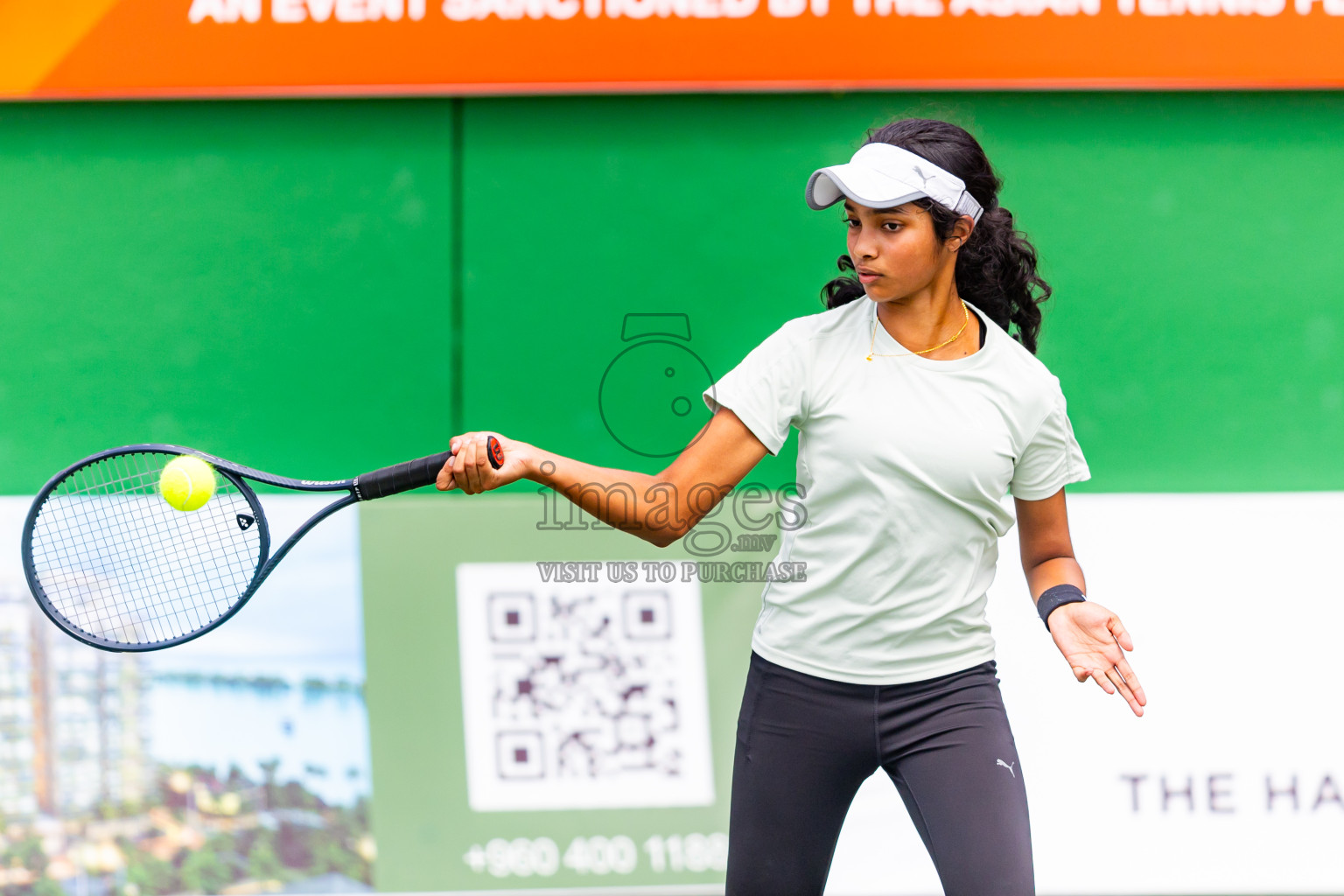 Day 1 of ATF Maldives Junior Open Tennis was held in Male' Tennis Court, Male', Maldives on Monday, 9th December 2024. Photos: Nausham Waheed / images.mv