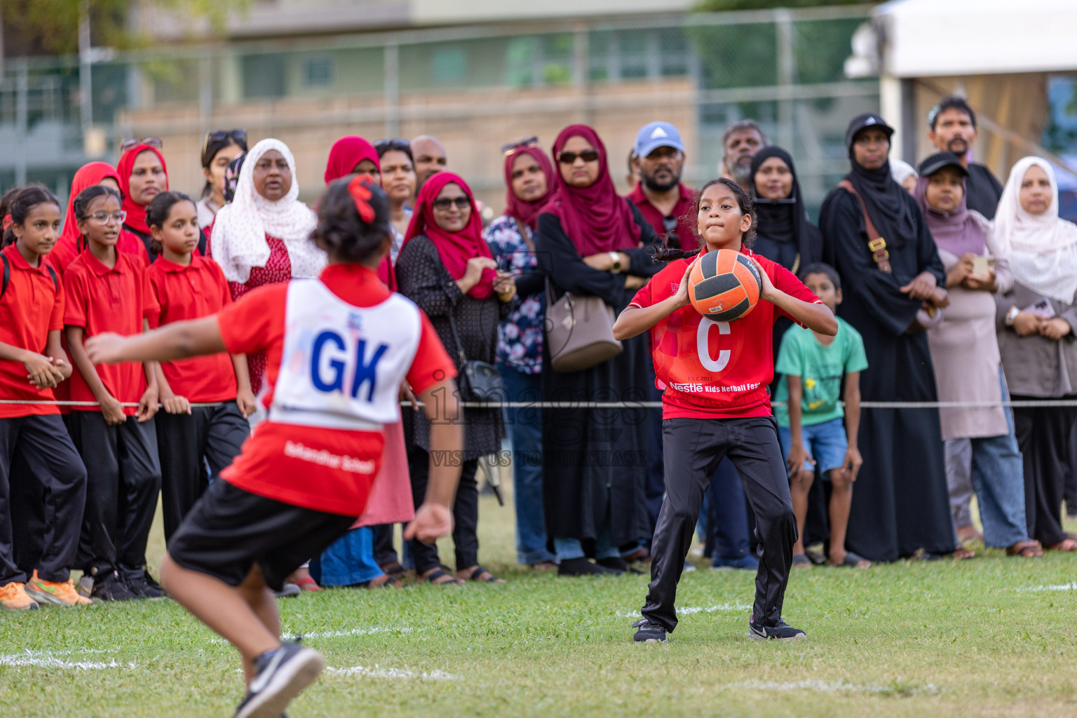 Day 3 of Nestle' Kids Netball Fest 2023 held in Henveyru Stadium, Male', Maldives on Saturday, 2nd December 2023.
Photos: Ismail Thoriq / images.mv