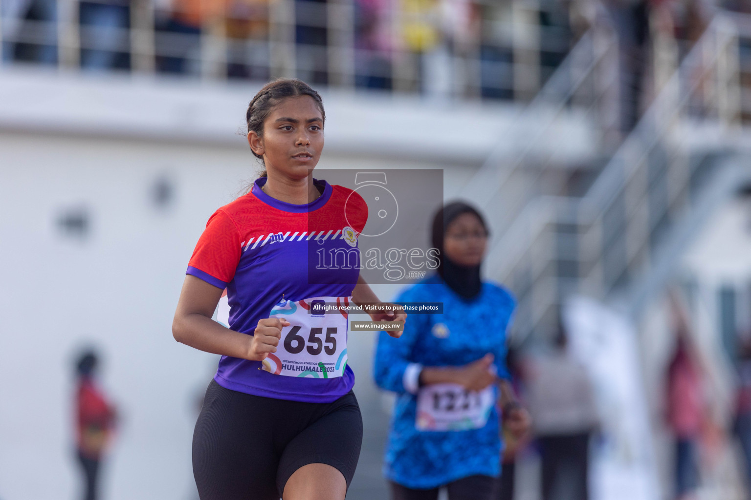 Day two of Inter School Athletics Championship 2023 was held at Hulhumale' Running Track at Hulhumale', Maldives on Sunday, 15th May 2023. Photos: Shuu/ Images.mv