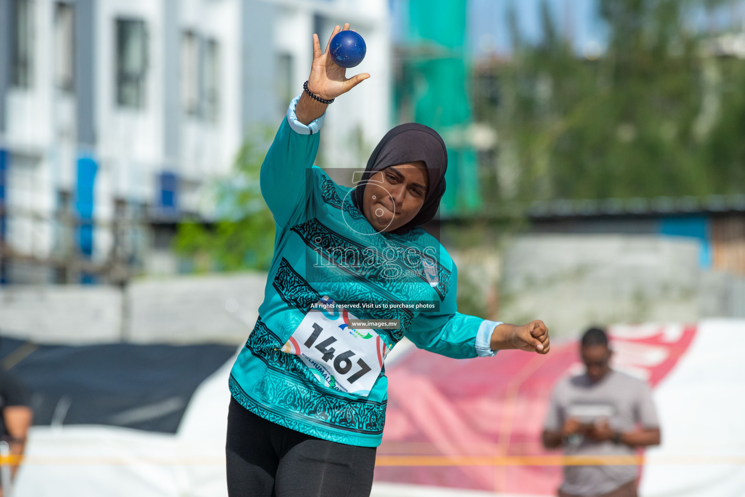 Day three of Inter School Athletics Championship 2023 was held at Hulhumale' Running Track at Hulhumale', Maldives on Tuesday, 16th May 2023. Photos: Nausham Waheed / images.mv