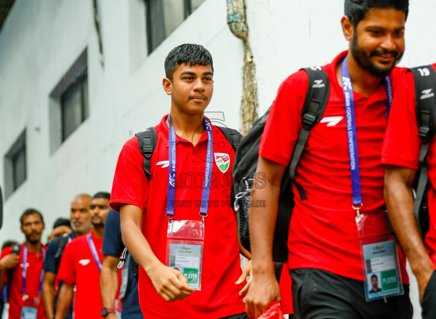Maldives vs Tajikistan in the AFC Asian Cup Saudi Arabia 2027 Qualifier was played in Male' Maldives on Tuesday, 14th October 2025. 
Photos: Raaif Yoosuf / images.mv