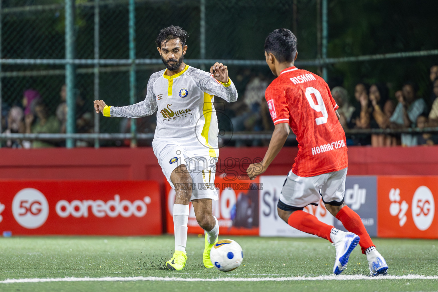 HA Hoarafushi vs HA Baarah in Day 1 of Golden Futsal Challenge 2025 on Sunday, 5th January 2025, in Hulhumale', Maldives
Photos: Ismail Thoriq / images.mv