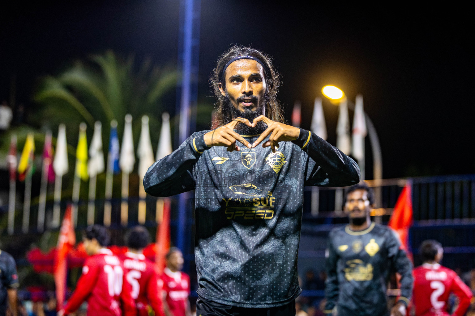 CC Sports Club vs Afro SC in the final of Eydhafushi Futsal Cup 2024 was held on Wednesday , 17th April 2024, in B Eydhafushi, Maldives Photos: Nausham Waheed / images.mv