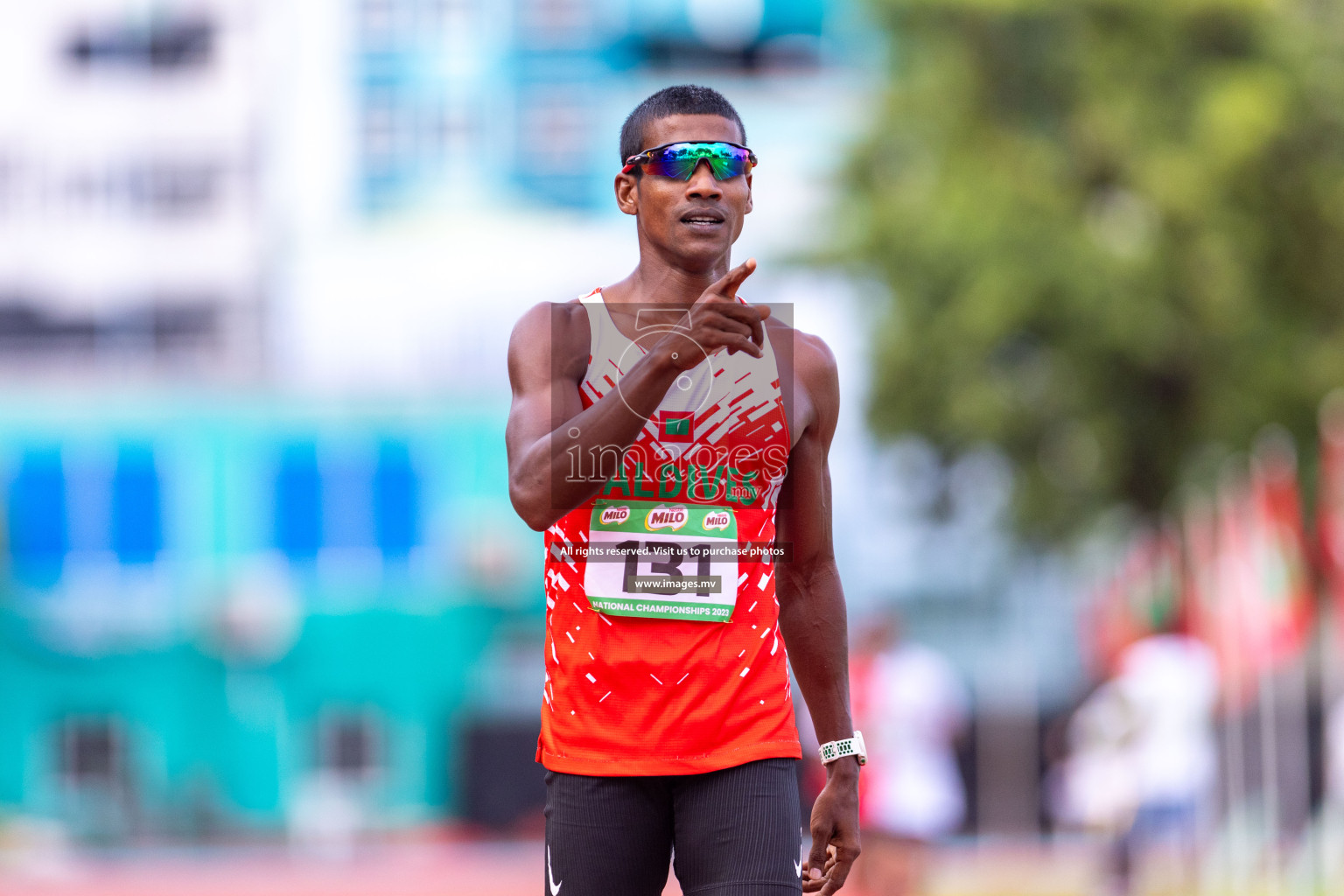 Day 2 of National Athletics Championship 2023 was held in Ekuveni Track at Male', Maldives on Friday, 24th November 2023. Photos: Nausham Waheed / images.mv