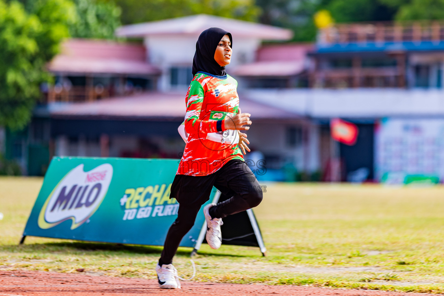 Day 3 of Inter-school Athletics Championship 2025 held in Ekuveni Synthetic Track, Male', Maldives on Wednesday, 08th October 2025. Photos by: Areef Adam / Images.mv