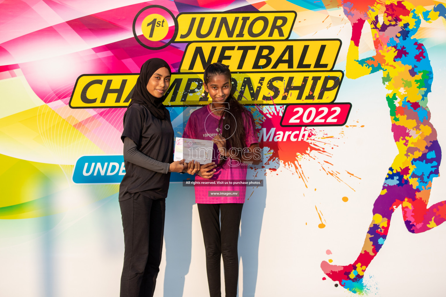 Day 7 of Junior Netball Championship 2022 on 11th March 2022 held in Male', Maldives. Photos by Nausham Waheed & Hassan Simah