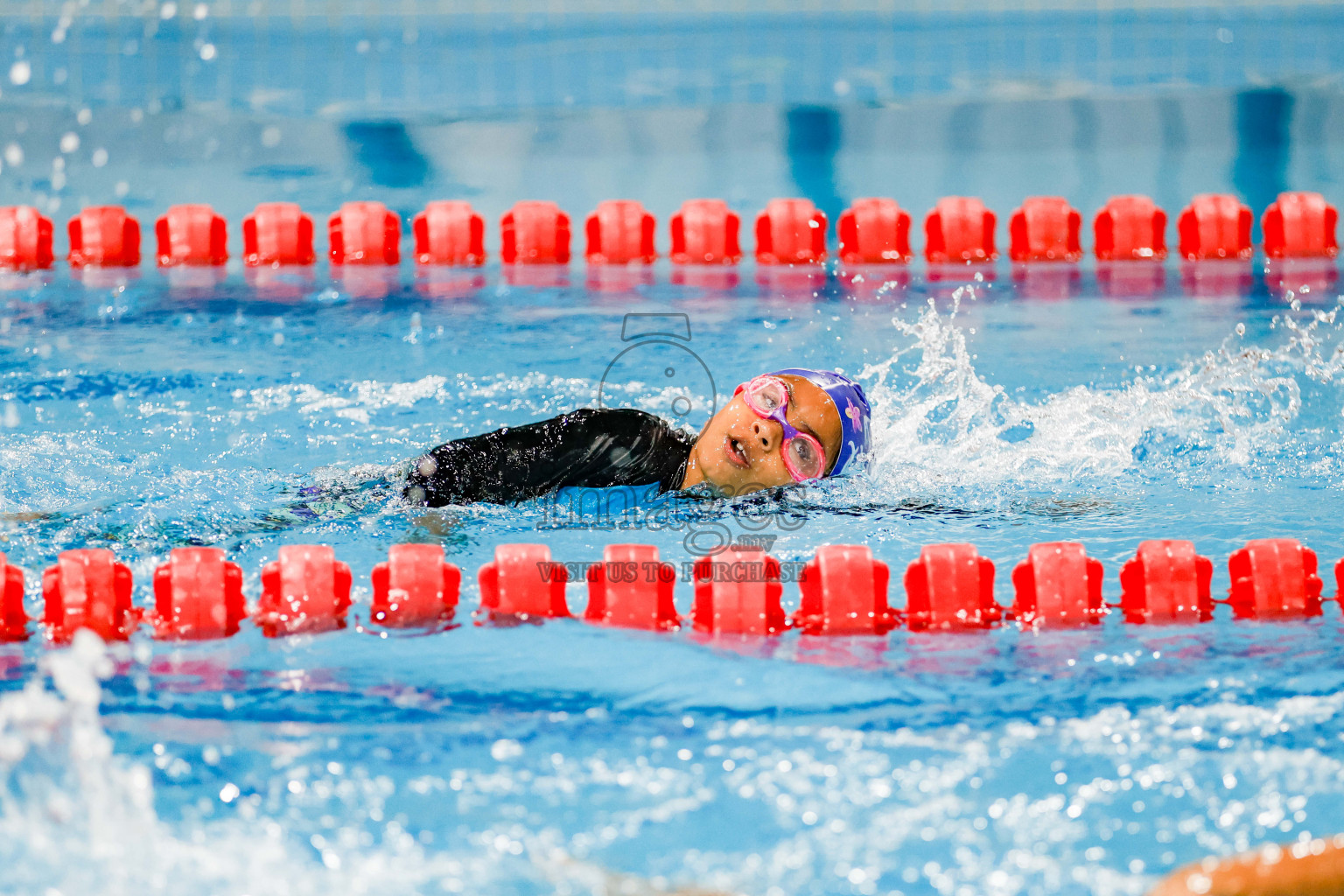 Day 1 of BML 6th National Kids Swimming Kids Festival 2025 held in Hulhumale', Maldives on Monday, 3rd November 2024. Photos: Hassan Simah / images.mv