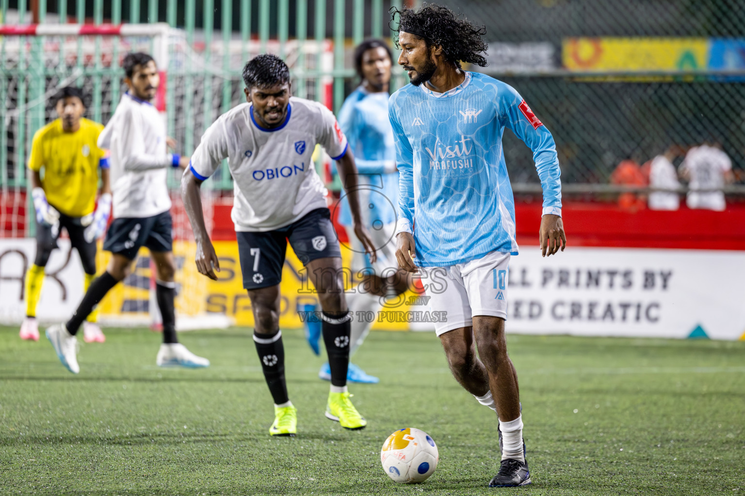 K Gaafaru vs K Maafushi in Day 10 of Golden Futsal Challenge 2025 was held on Tuesday, 14th January 2025, in Hulhumale', Maldives Photos: Ismail Thoriq / images.mv