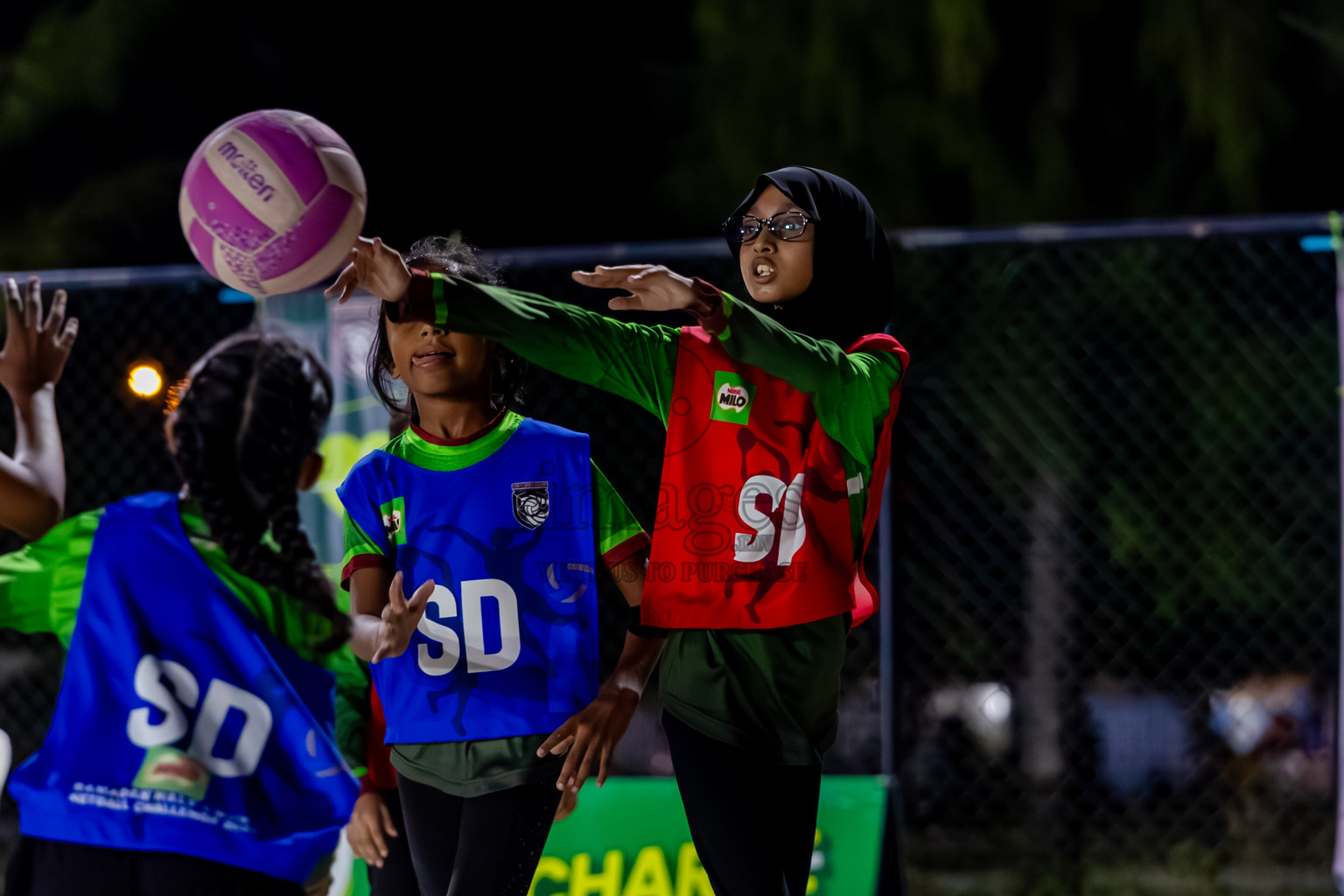 Day 2 of MILO Netball Fest 2025 was held in Cental Park, Hulhumale', Maldives on Friday, 21st November 2025. Photos: Nausham Waheed / images.mv