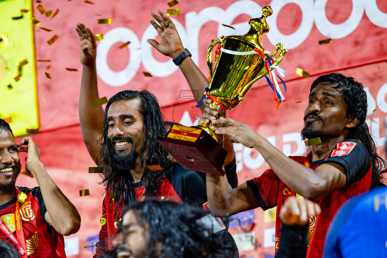 Th Thimarafushi vs L Gan on Day 39 of Golden Futsal Challenge 2024 was held on Saturday, 24th February 2024, in Hulhumale', Maldives 
Photos: Mohamed Mahfooz Moosa/ images.mv
