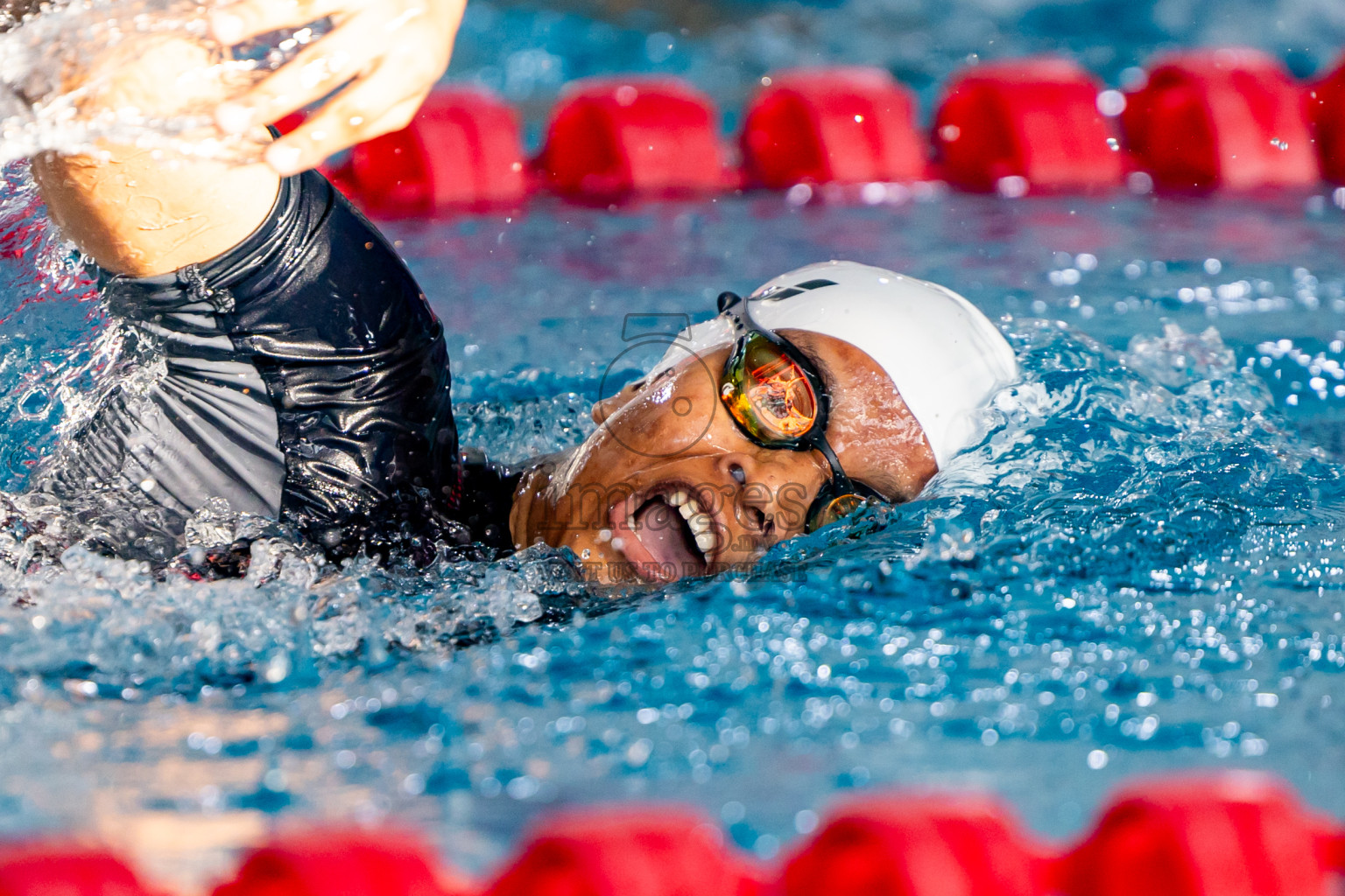 Day 6 of 20th Inter-school Swimming Competition 2024 held in Hulhumale', Maldives on Thursday, 17th October 2024. Photos: Nausham Waheed / images.mv