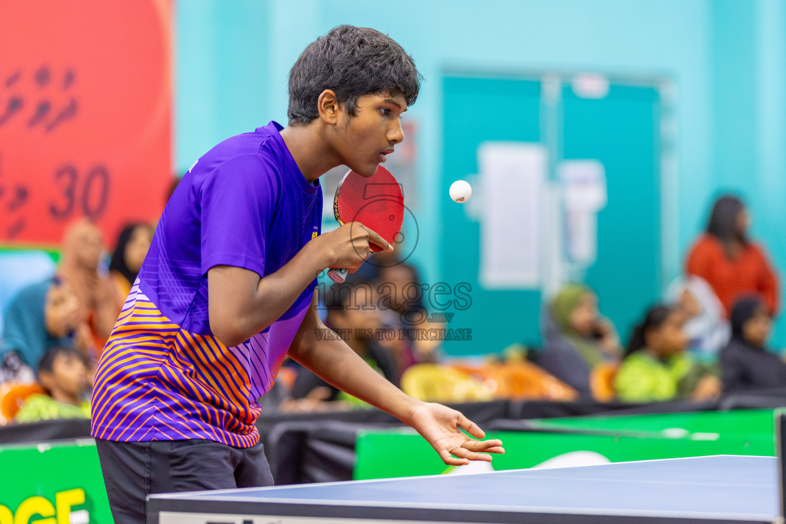 Day 8 of Interschool Table Tennis Tournament 2025 held at Male' TT Hall, Male', Maldives on Thursday, 22nd May 2025.
Photos by: Ismail Thoriq / images.mv