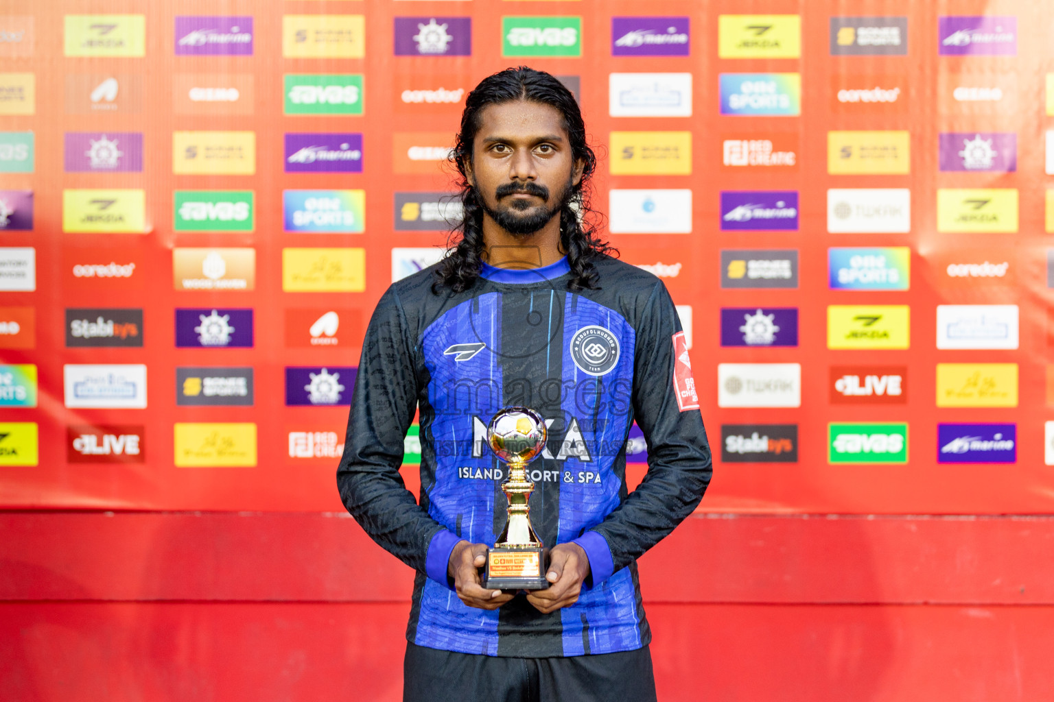AA. Maalhos VS AA. Bodufolhudhoo in Day 7 of Golden Futsal Challenge 2025 was held on Saturday, 11th January 2025, in Hulhumale', Maldives 
Photos: Hassan Simah / images.mv