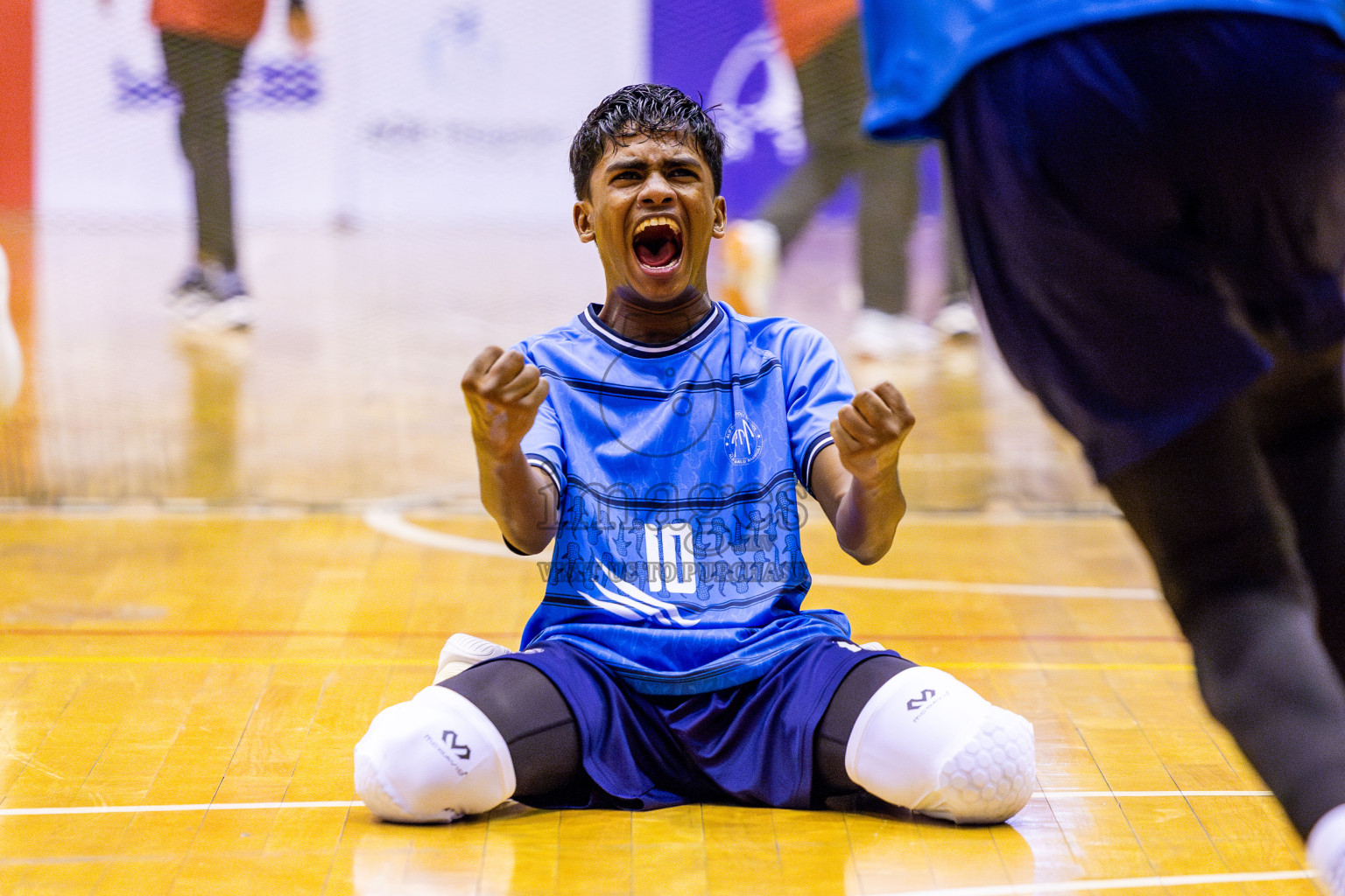 Finals of Interschool Volleyball Tournament 2024 was held in Social Center at Male', Maldives on Friday, 6th December 2024. Photos: Nausham Waheed / images.mv