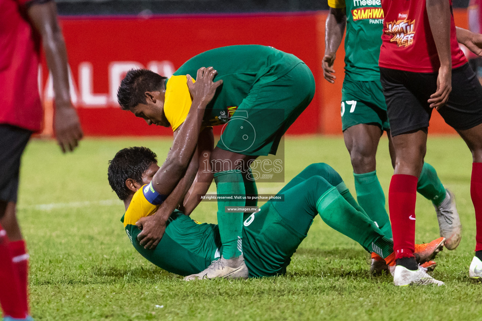 Maziya SRC vs Foakaidhoo FC in Dhiraagu Dhivehi Premier League held in Male', Maldives on 03rd January 2019 Photos: Suadh Abdul Sattar /images.mv