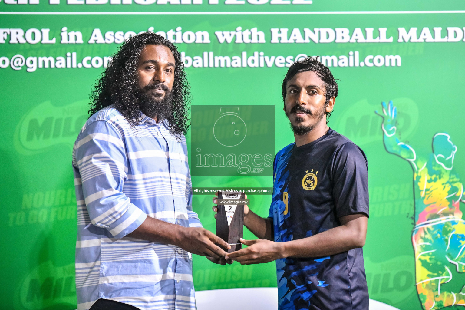 Final of Milo 6th Inter Office Handball Tournament 2022 - Photos by Nausham Waheed