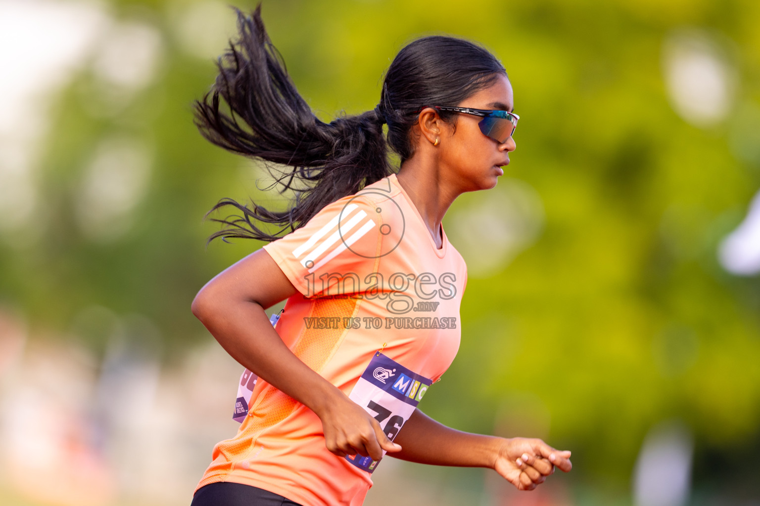 Day 2 of MWSC Interschool Athletics Championships 2024 held in Hulhumale Running Track, Hulhumale, Maldives on Sunday, 10th November 2024. Photos by: Ismail Thoriq / Images.mv