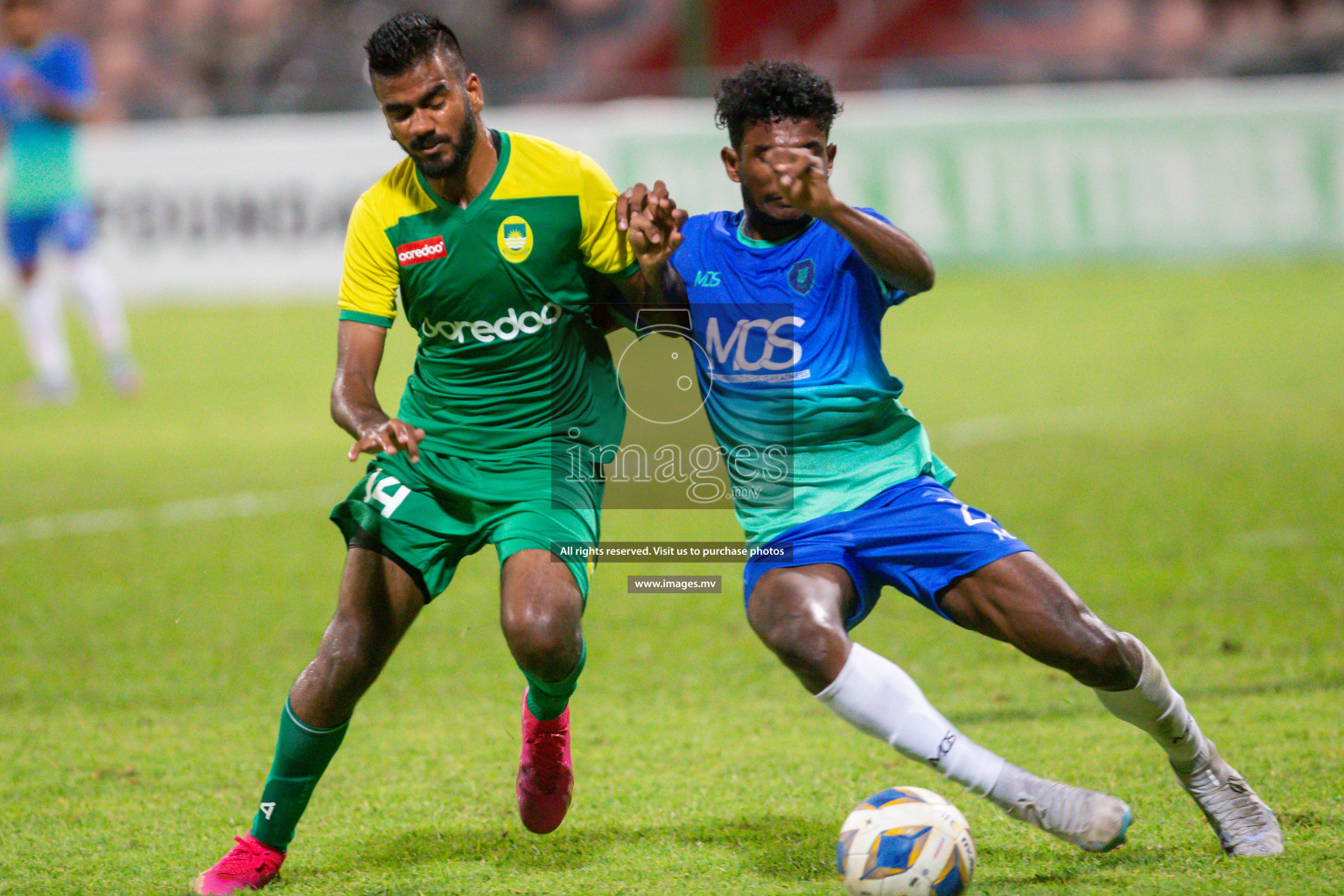 President's Cup 2023 Semi Final - Maziya Sports & Recreation vs Super United Sports, held in National Football Stadium, Male', Maldives  Photos: Mohamed Mahfooz Moosa/ Images.mv