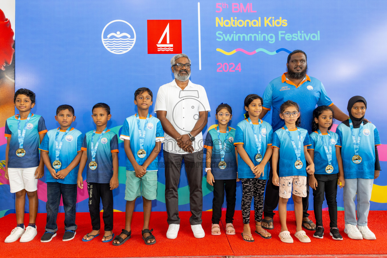 Closing of BML 5th National Swimming Kids Festival 2024 held in Hulhumale', Maldives on Saturday, 23rd November 2024.
Photos: Ismail Thoriq / images.mv