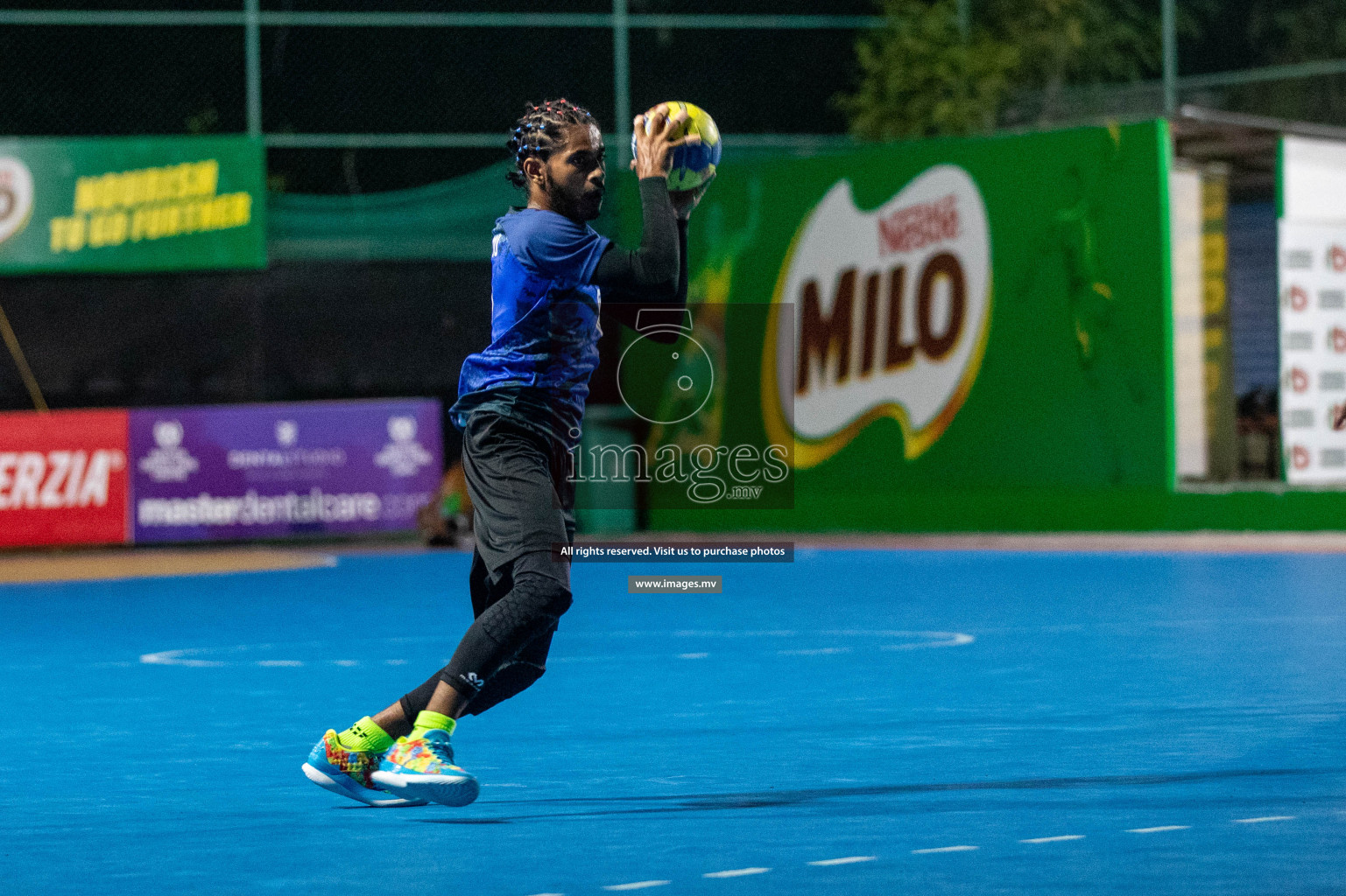 Day 6 of 6th MILO Handball Maldives Championship 2023, held in Handball ground, Male', Maldives on Thursday, 25th May 2023 Photos: Shuu Abdul Sattar/ Images.mv