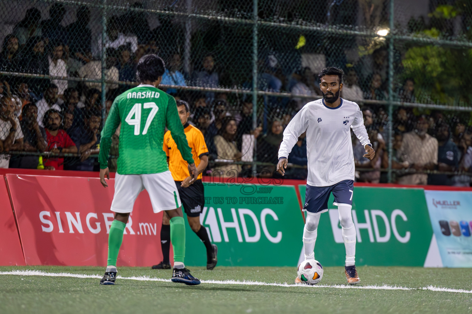 HDC vs MACL in Round of 16 of Club Maldives Cup 2024 held in Rehendi Futsal Ground, Hulhumale', Maldives on Monday, 7th October 2024. Photos: Ismail Thoriq / images.mv