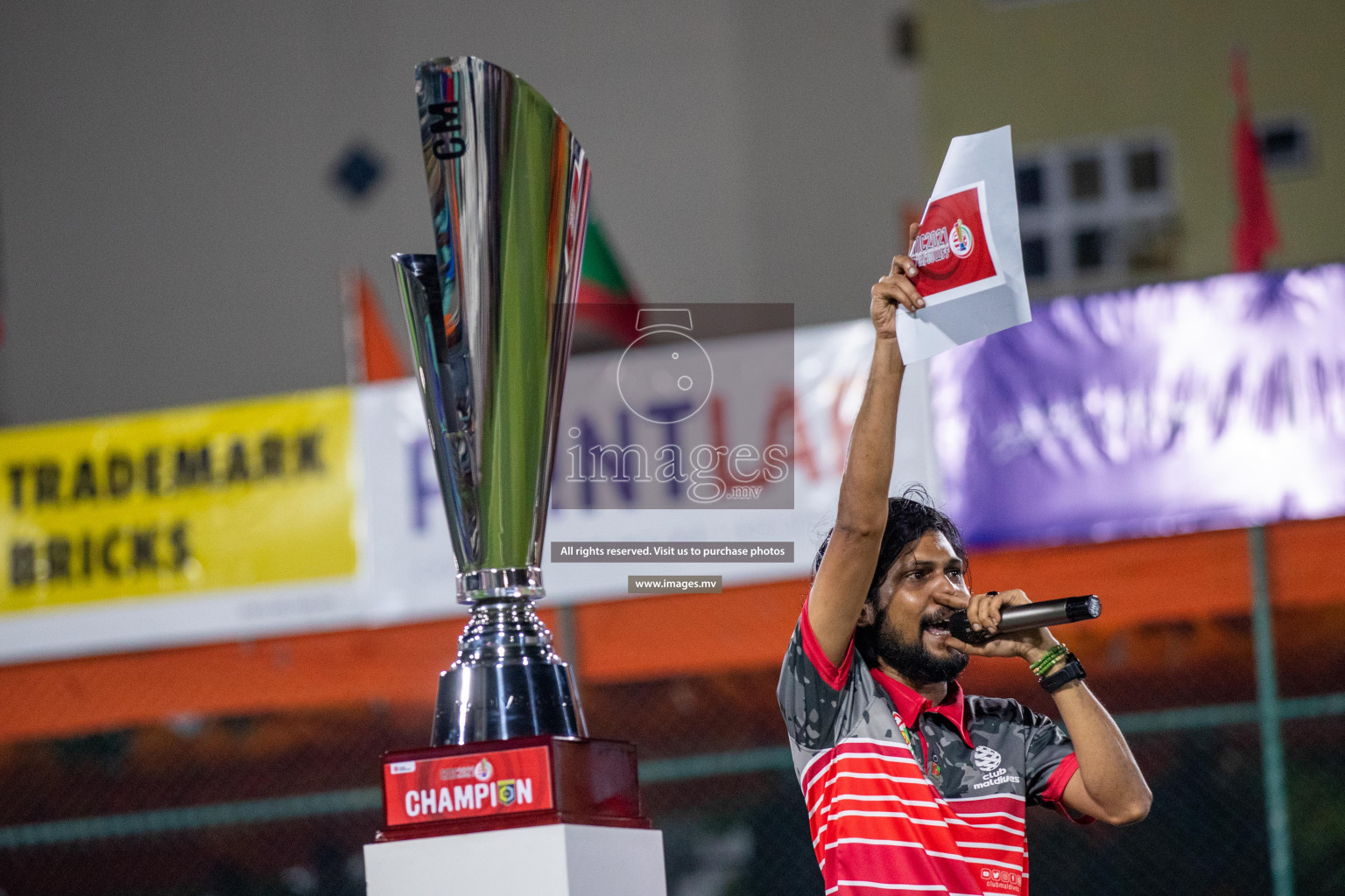 RRC Vs FSM in the Semi Finals of Club Maldives 2021 held in Hulhumale, Maldives on 19 December 2021. Photos: Ismail Thoriq / images.mv