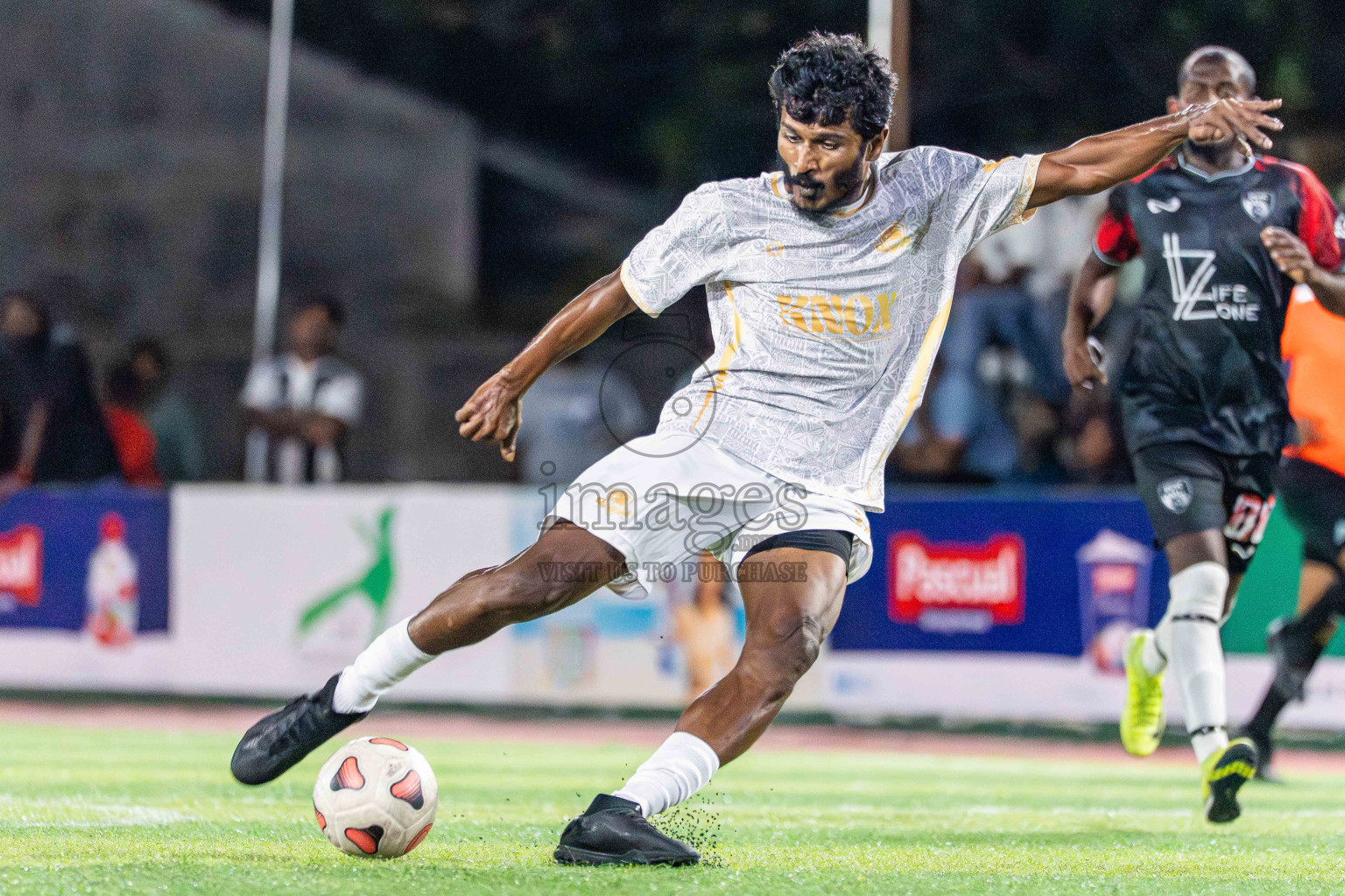 Lecrose VS BGSC in Day 4 - Fonadhoo Youth Futsal Challenge 2025 held in Fonadhoo Futsal Stadium, L. Fonadhoo, Maldives on Wednesday, 29th October 2025 Photos: Arif Rasheed / images.mv