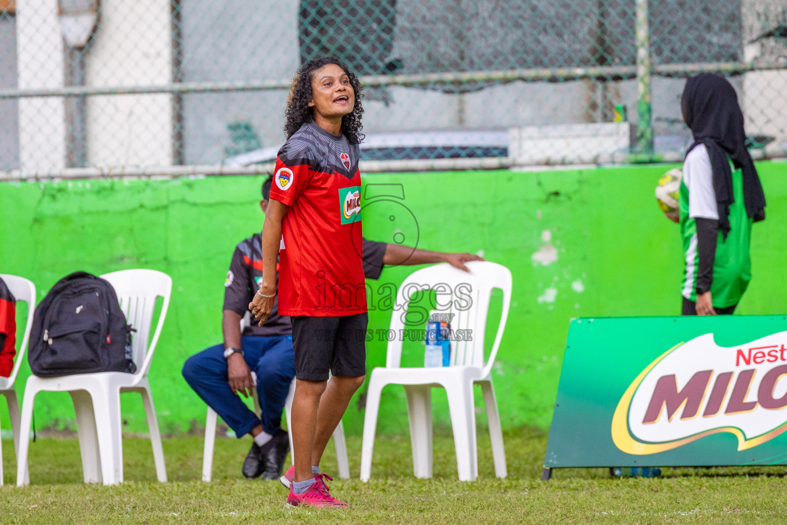 Day 1 of MILO Academy Championship 2024 - U12 was held at Henveiru Grounds in Male', Maldives on Thursday, 4th July 2024. Photos: Shuu Abdul Sattar / images.mv