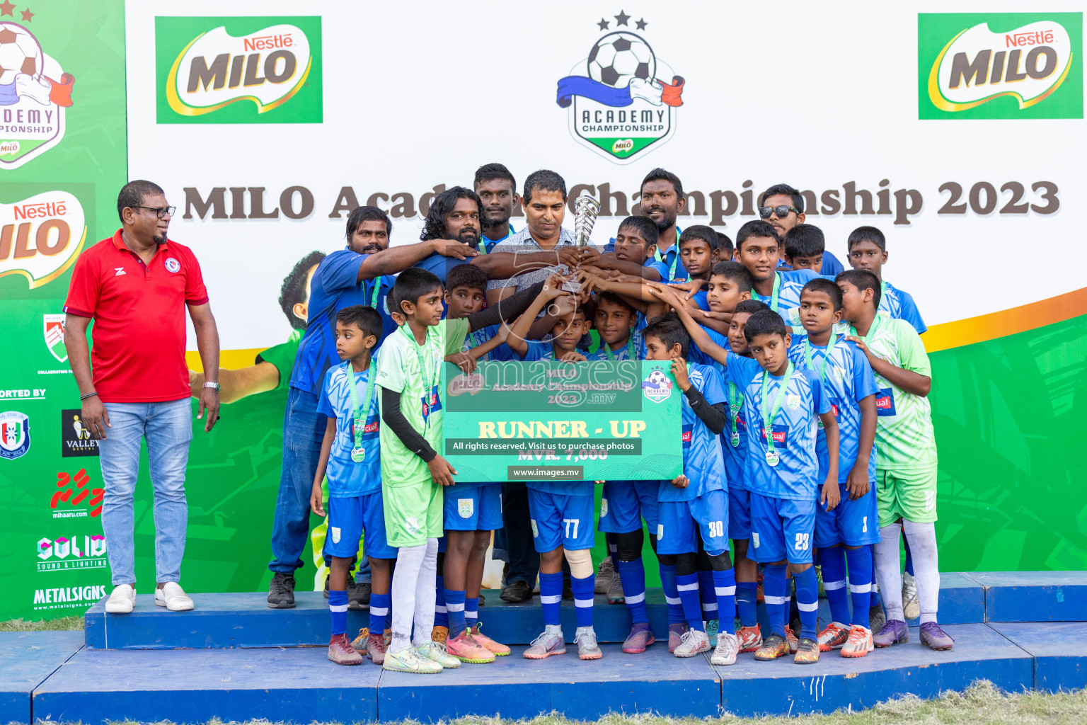 Day 2 of MILO Academy Championship 2023 (U12) was held in Henveiru Football Grounds, Male', Maldives, on Saturday, 19th August 2023. Photos: Nausham Waheedh / images.mv