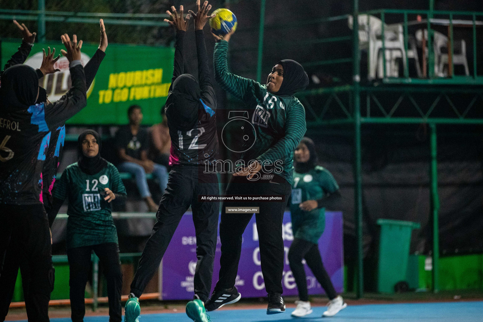 Day 7 of 6th MILO Handball Maldives Championship 2023, held in Handball ground, Male', Maldives on Friday, 26th May 2023 Photos: Nausham Waheed/ Images.mv