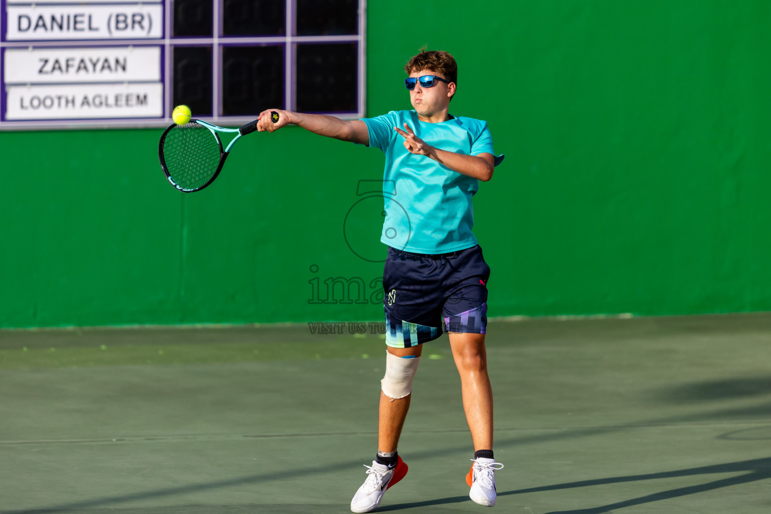 Day 2 of ATF Maldives Junior Open Tennis was held in Male' Tennis Court, Male', Maldives on Tuesday, 10th December 2024. Photos: Nausham Waheed / images.mv