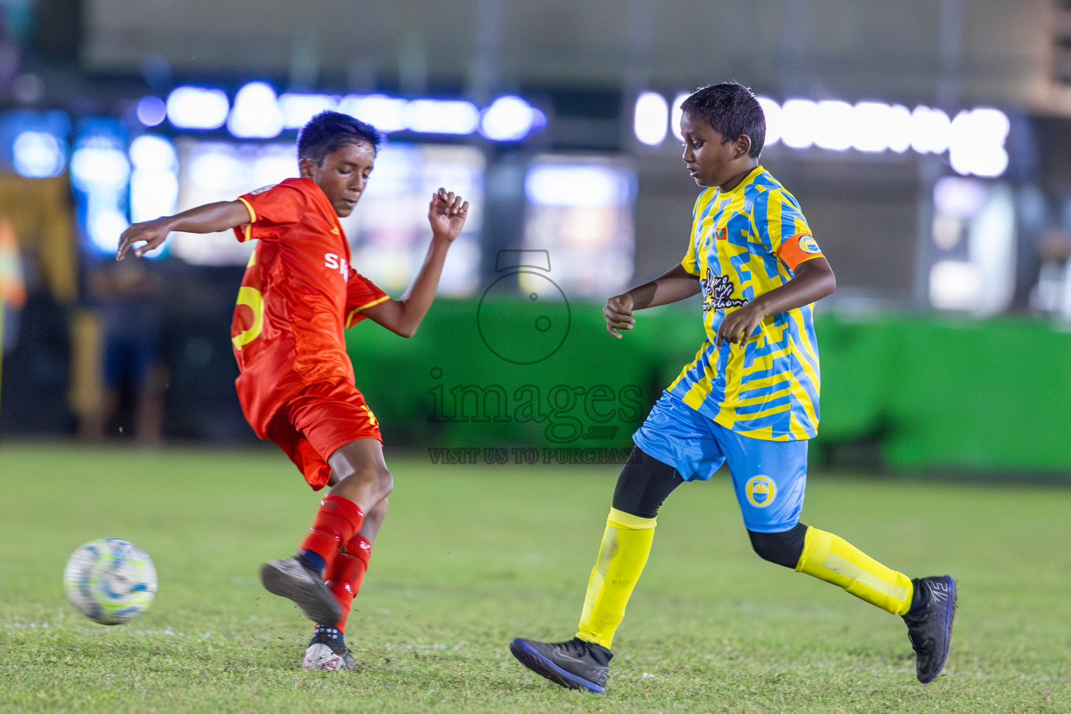 Dhivehi Youth League 2024 - Day 1. Matches held at Henveiru Stadium on 21st November 2024 , Thursday. Photos: Shuu Abdul Sattar/ Images.mv