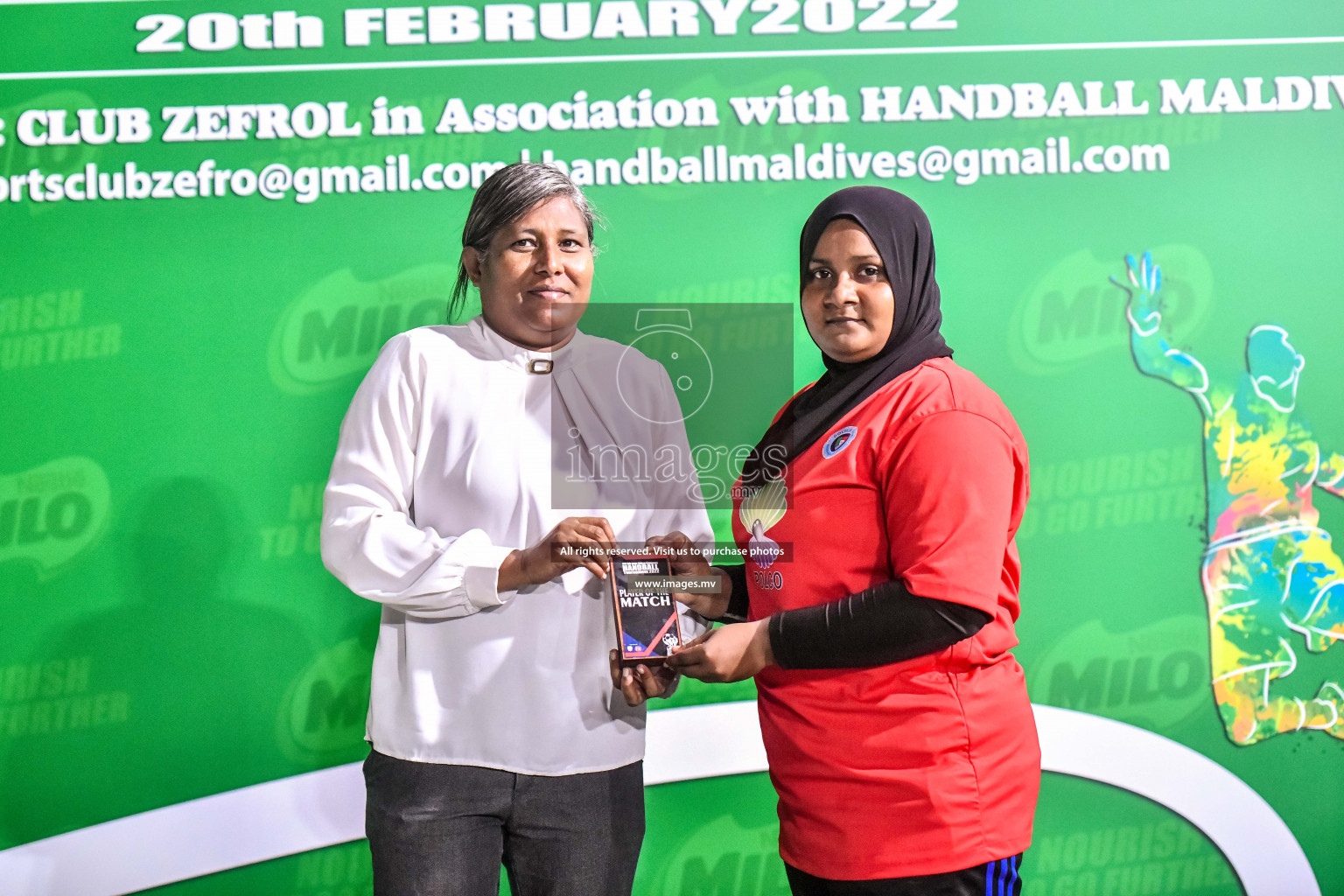 Day 16 of Milo 6th Inter Office Handball Tournament 2022 - Photos by Nausham Waheed