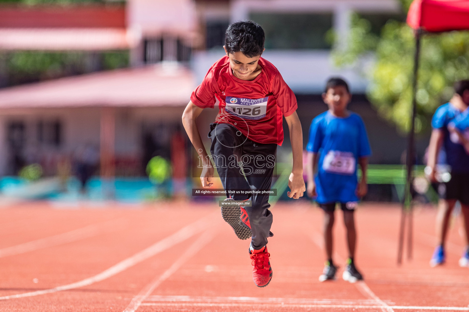 Day 1 of Inter-School Athletics Championship held in Male', Maldives on 22nd May 2022. Photos by: Nausham Waheed / images.mv